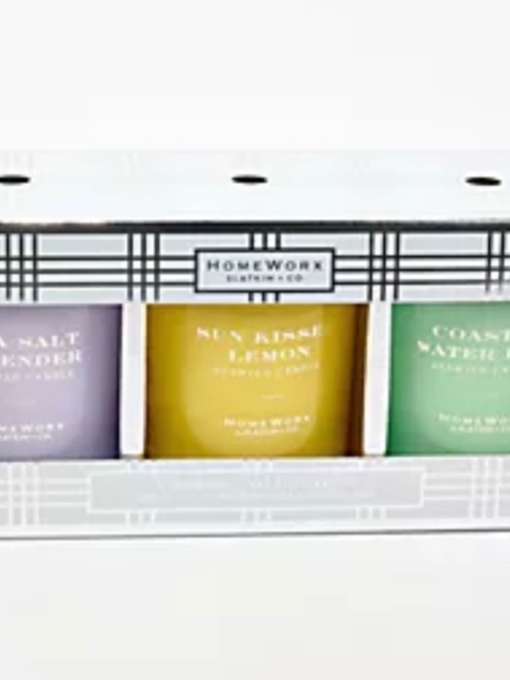 NIB HOMEWORX SLATKIN CANDLE COLLECTION 3